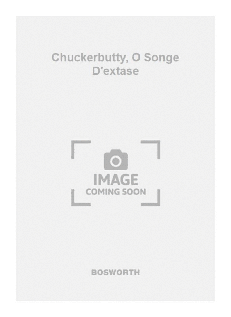 Chuckerbutty, O Songe D'extase Orchestra scores gallery preview page 1