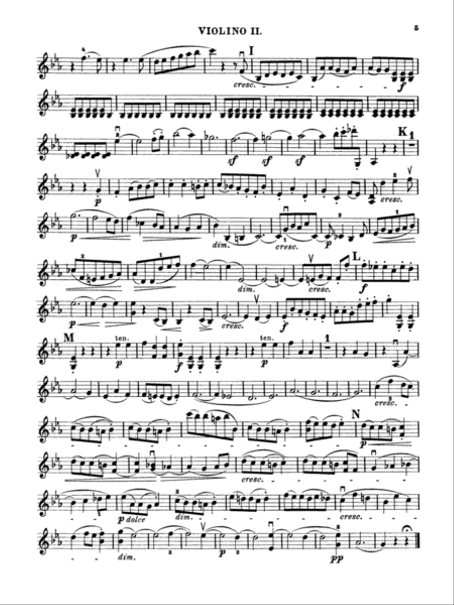 Beethoven: String Quartet, Op. 127 No. 12 String Quartet scores gallery preview page 3