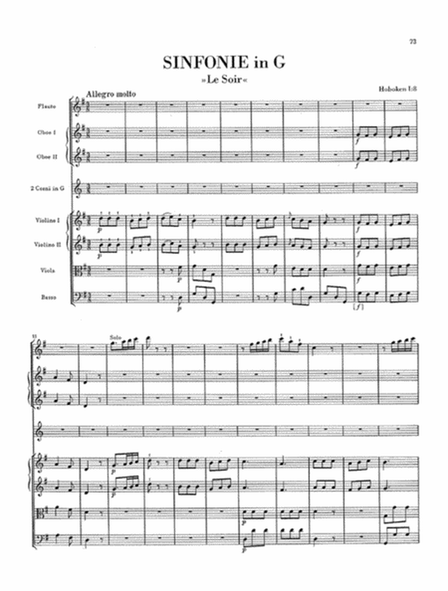 Sinfonias 1761-1763