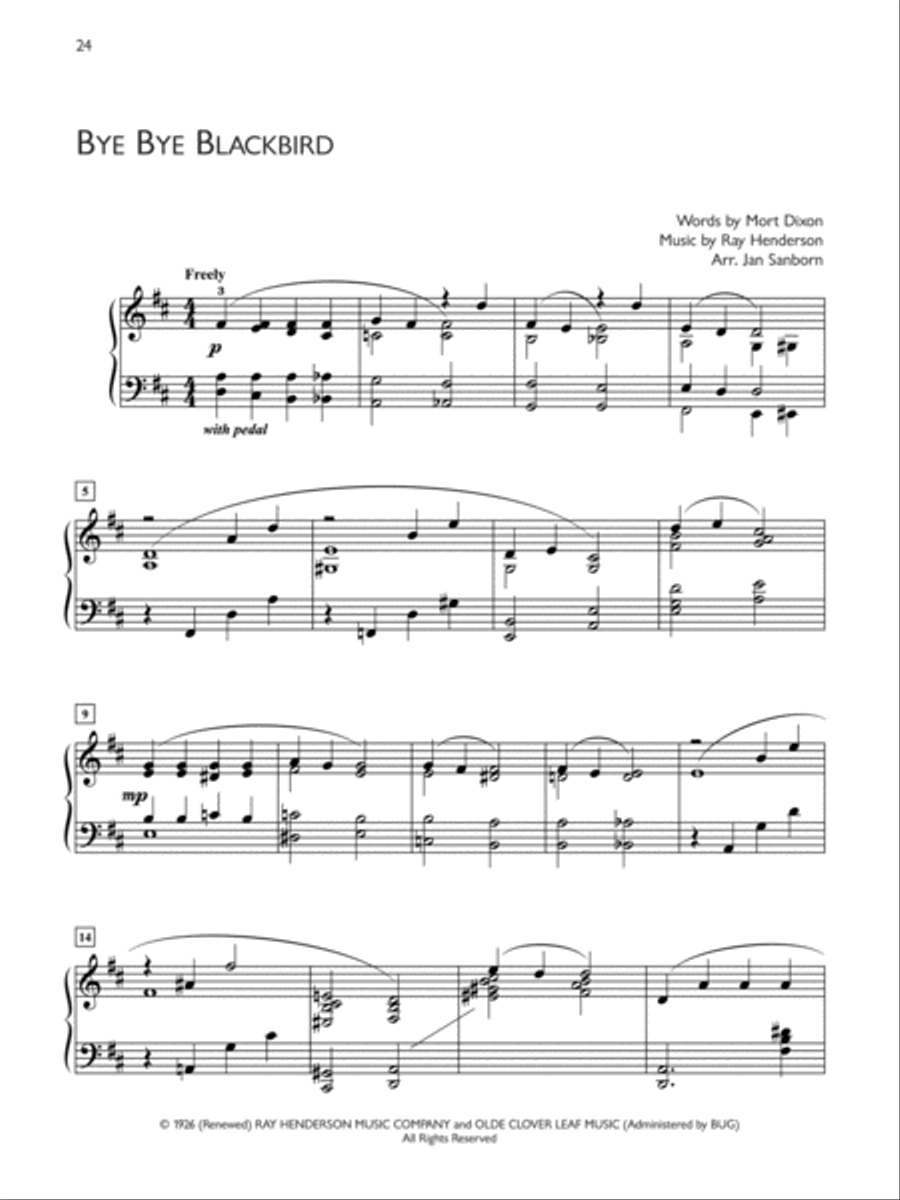 Popular Performer -- 1920s Piano Solo scores gallery preview page 3