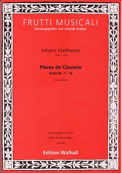 Pieces de Clavecin, Suiten 7-12