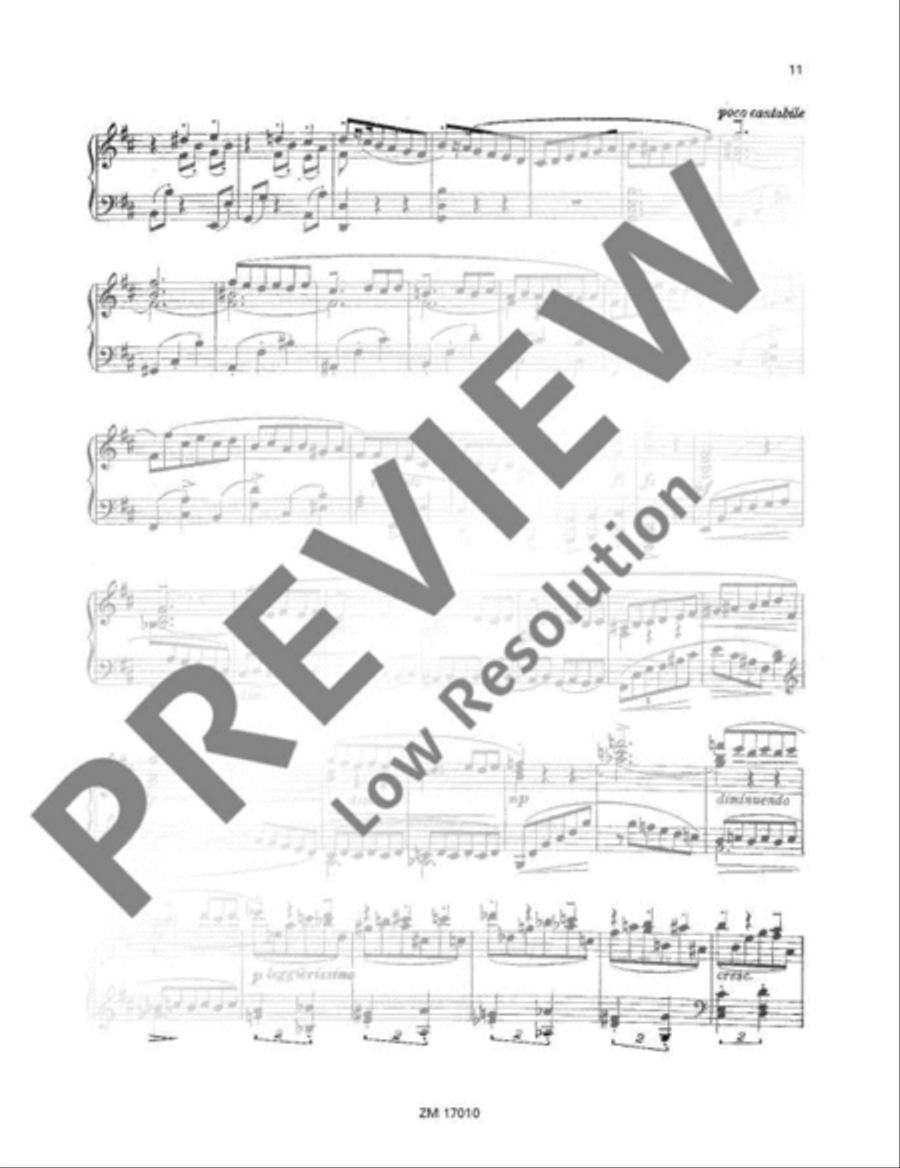 Vergessene Weisen (Forgotten Melodies) Piano Solo scores gallery preview page 12