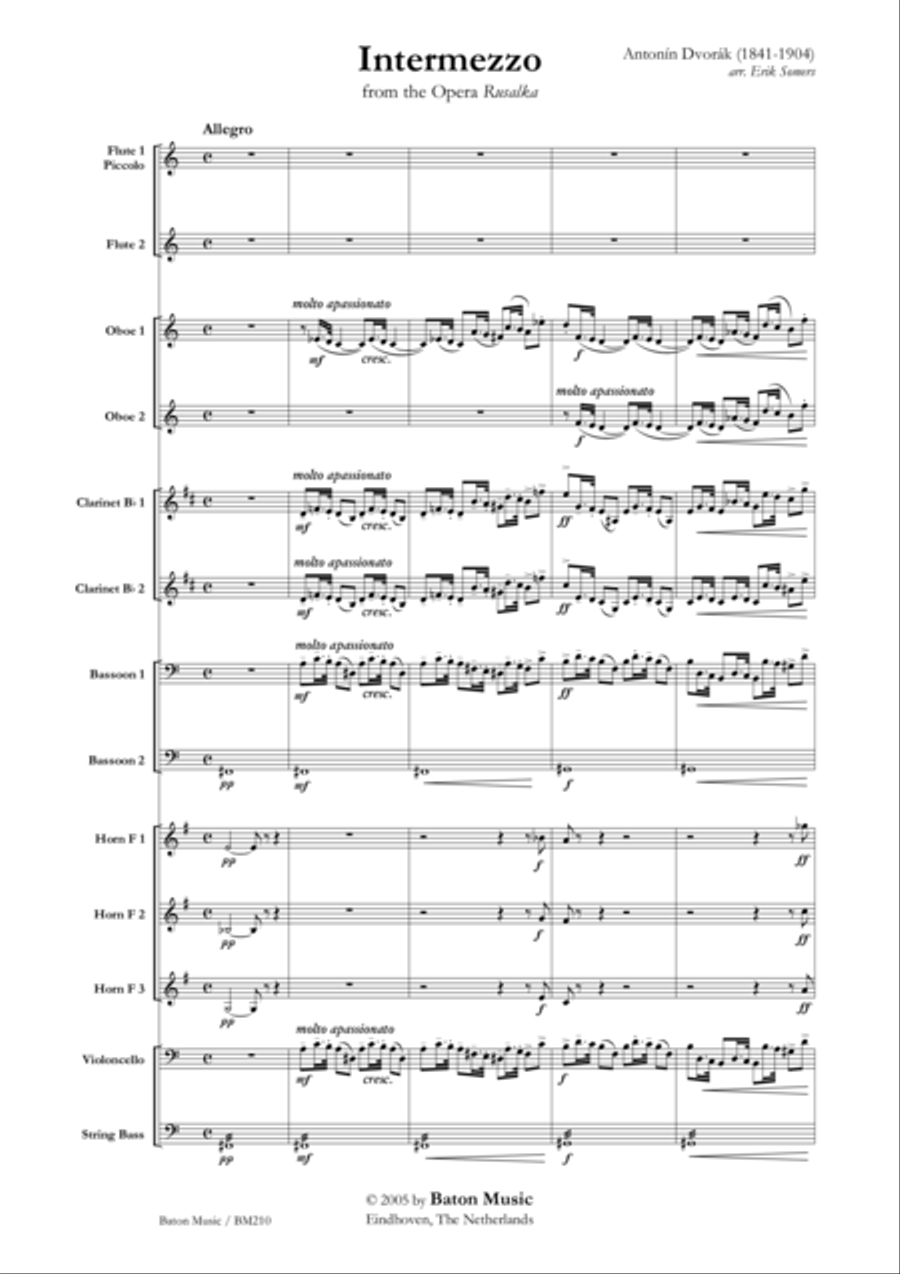 Intermezzo Intermezzo Clarinet scores gallery preview page 2
