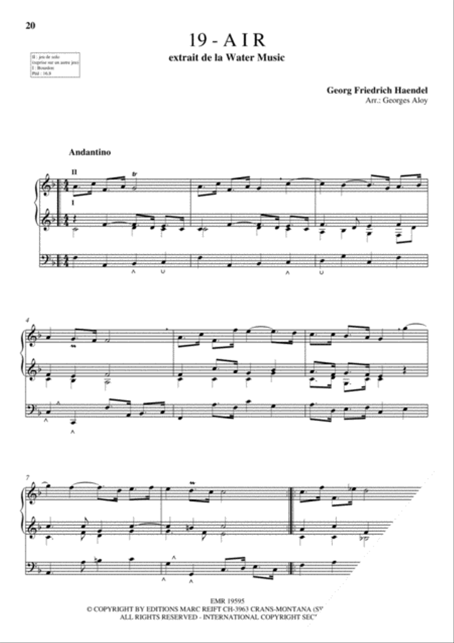 24 Pieces celebres Volume 2 Organ scores gallery preview page 10