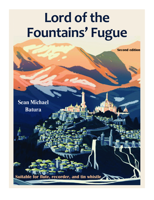 Book cover for Lord of the Fountains' Fugue (for two tin whistles or Irish flutes)