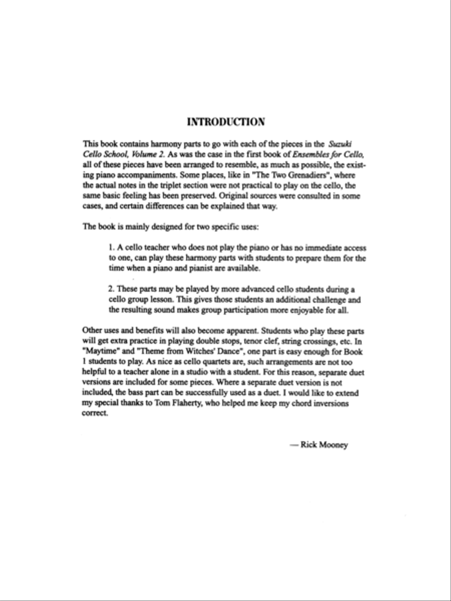 Ensembles for Cello, Volume 2 Cello scores gallery preview page 6