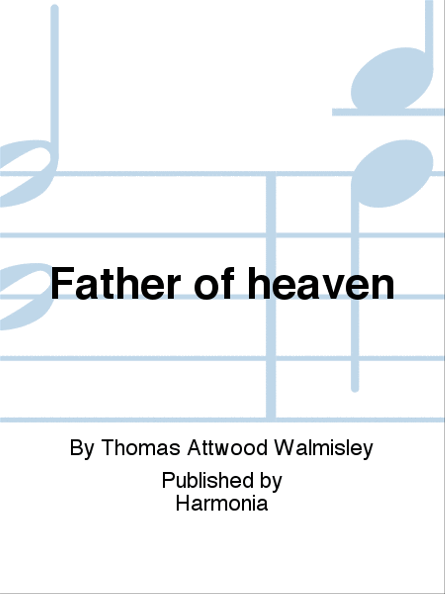 Father of heaven 4-Part scores gallery preview page 1