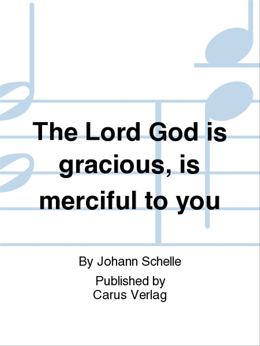 The Lord God is gracious, is merciful to you (Barmherzig und gnadig ist der Herr) Violin scores gallery preview page 1