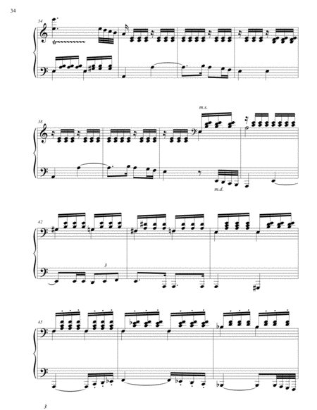 Movement IV from Piano Sonata No. 1 in A minor image number null