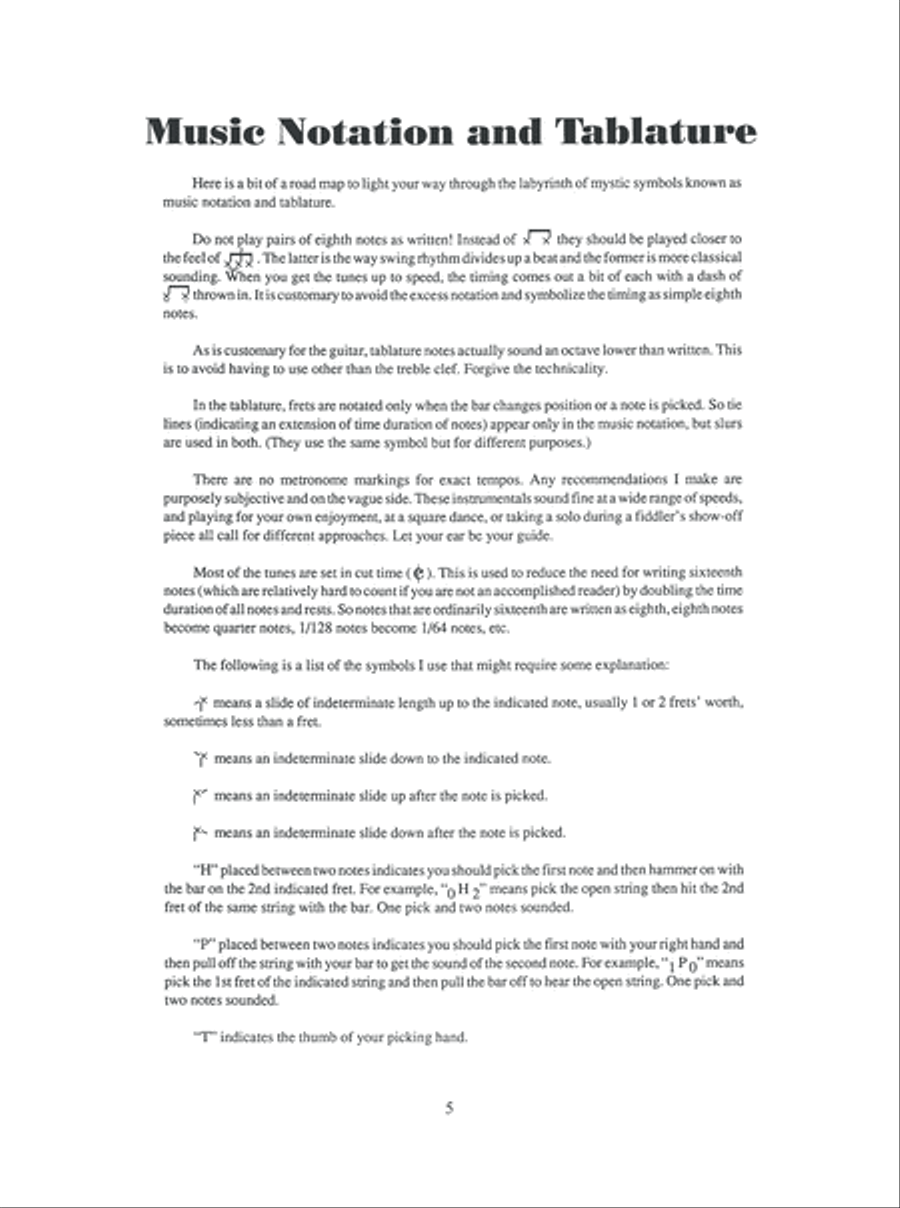 Deluxe Dobro Tune Book Dobro scores gallery preview page 6