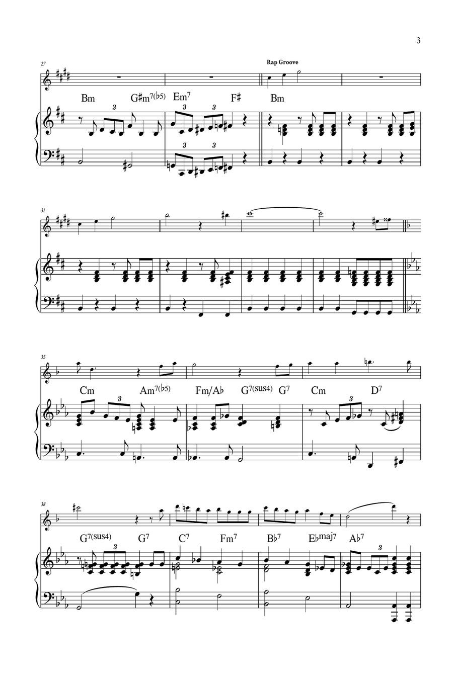 You're A Mean One, Mr. Grinch Soprano Saxophone scores gallery preview page 4
