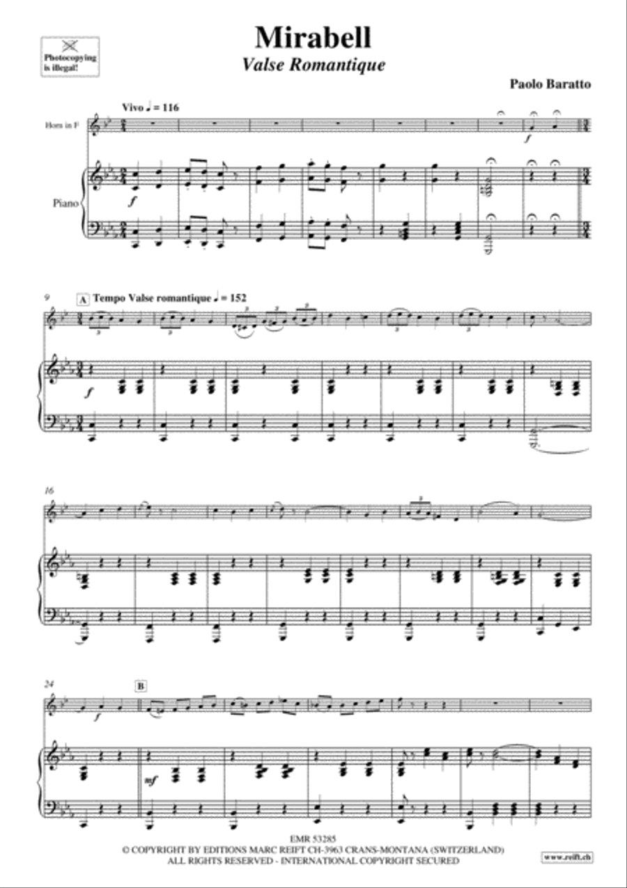 Mirabell Mirabell Horn scores gallery preview page 4
