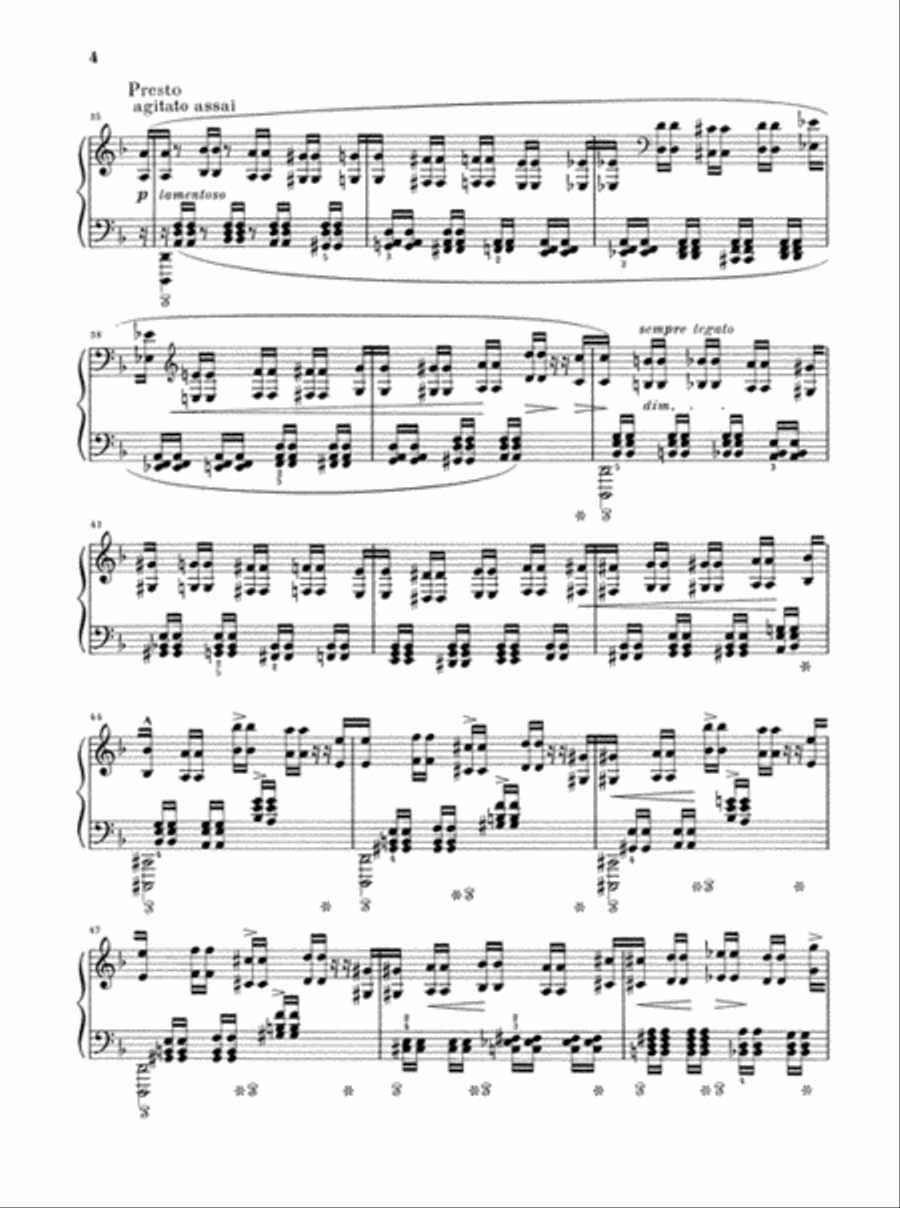 Après une lecture de Dante – Fantasia quasi Sonata Piano Solo scores gallery preview page 4