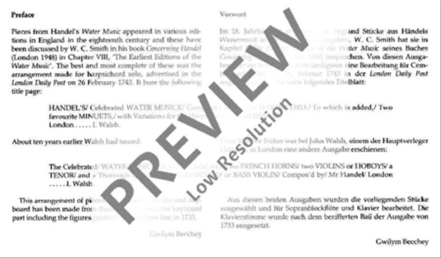 6 Pieces Soprano Recorder scores gallery preview page 14
