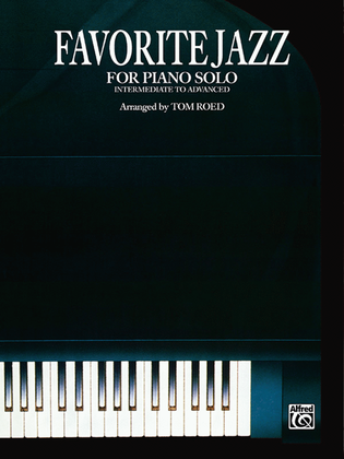 Book cover for Favorite Jazz for Piano Solo