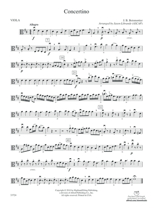 Concertino: Viola