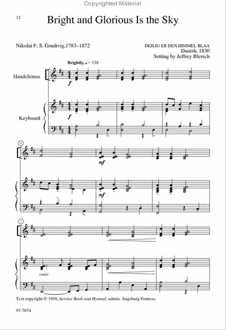 Children Rejoice and Sing Unison Choir scores gallery preview page 3