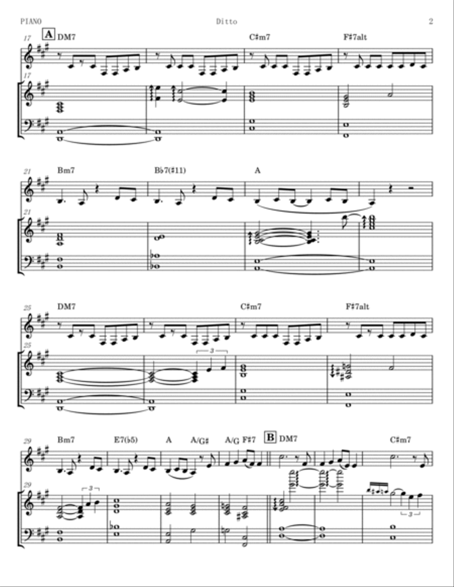 Ditto Voice scores gallery preview page 2