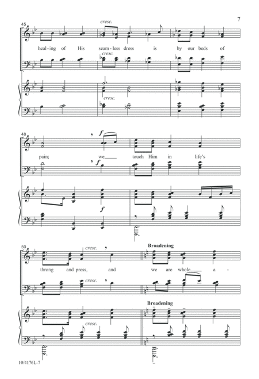 Immortal Love, Forever Full 4-Part scores gallery preview page 7