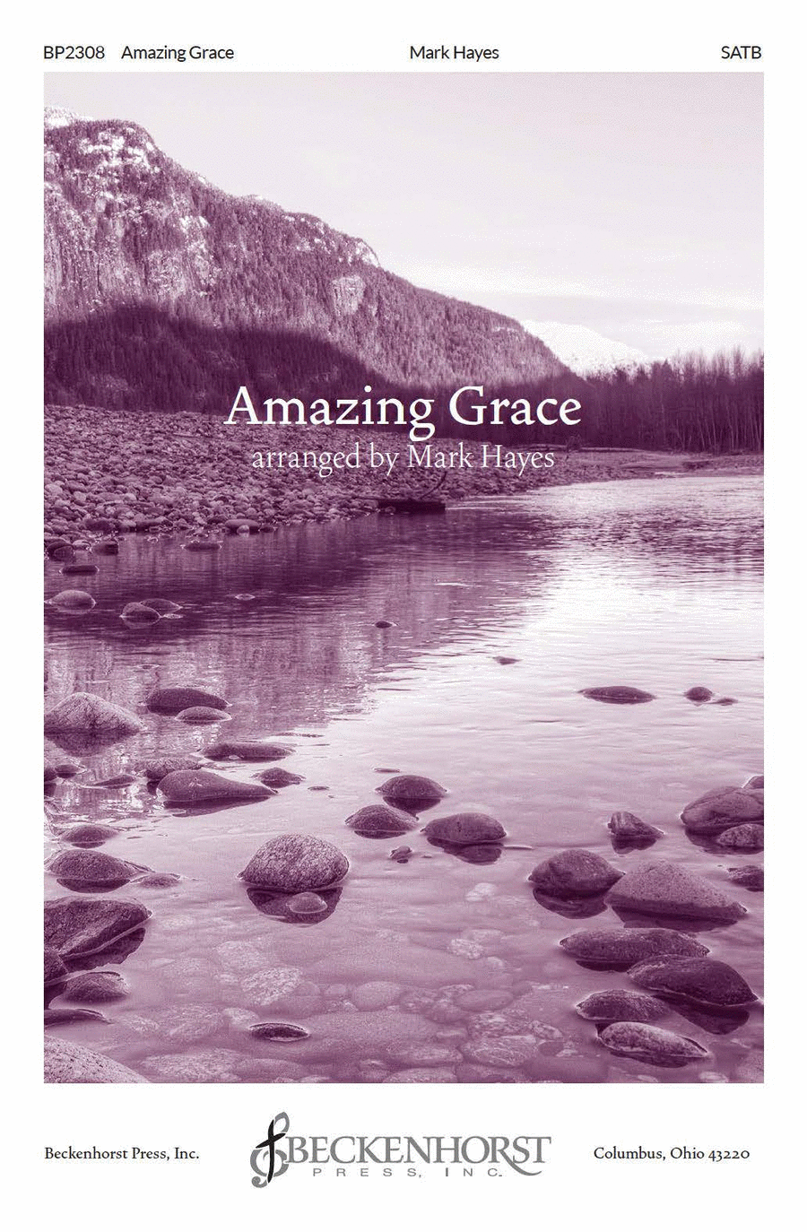 Amazing Grace - Hayes 4-Part scores gallery preview page 1