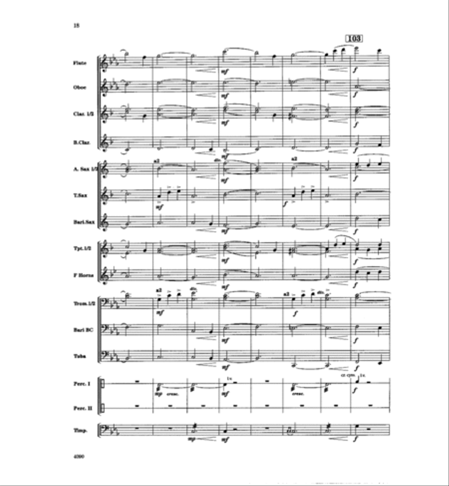 Pevensey Castle Concert Band scores gallery preview page 19