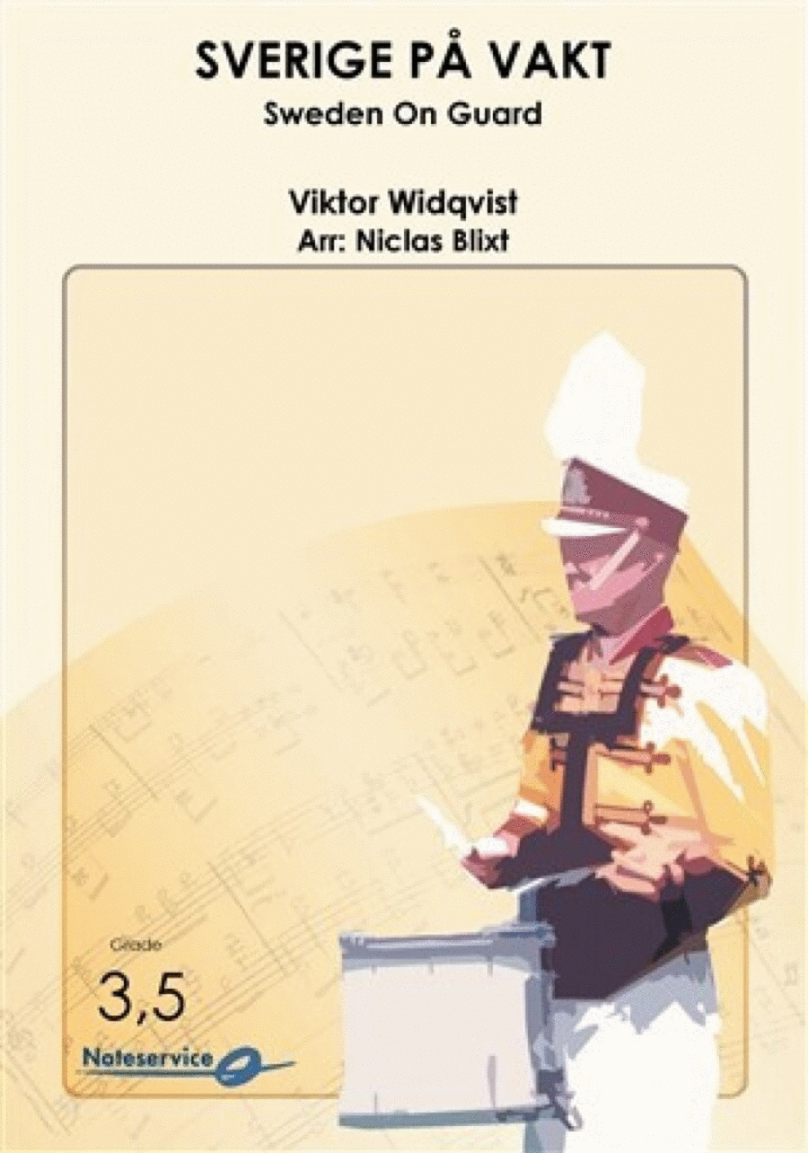 Sverige på vakt Marching Band scores gallery preview page 1