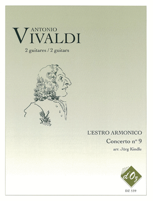 Book cover for L'Estro Armonico, Concerto no 9, RV 230