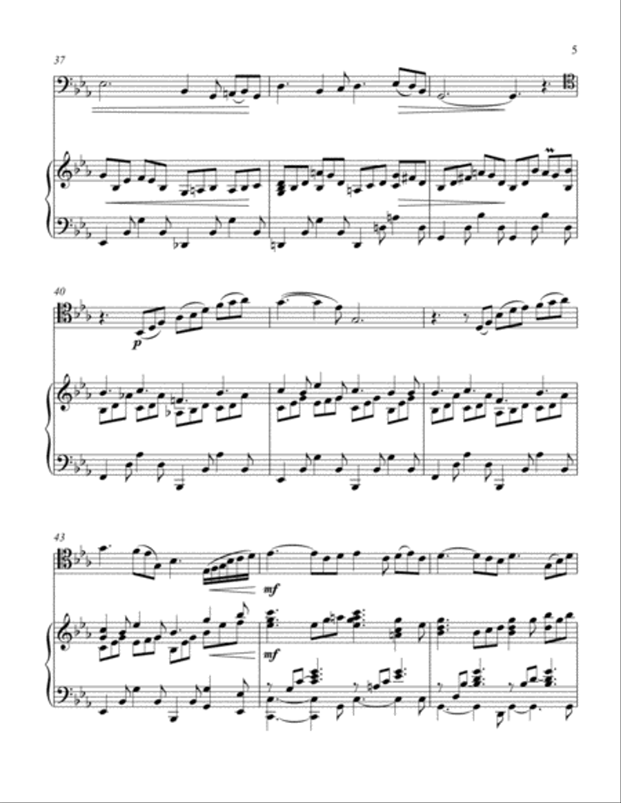 Oh Holy Night Piano scores gallery preview page 5