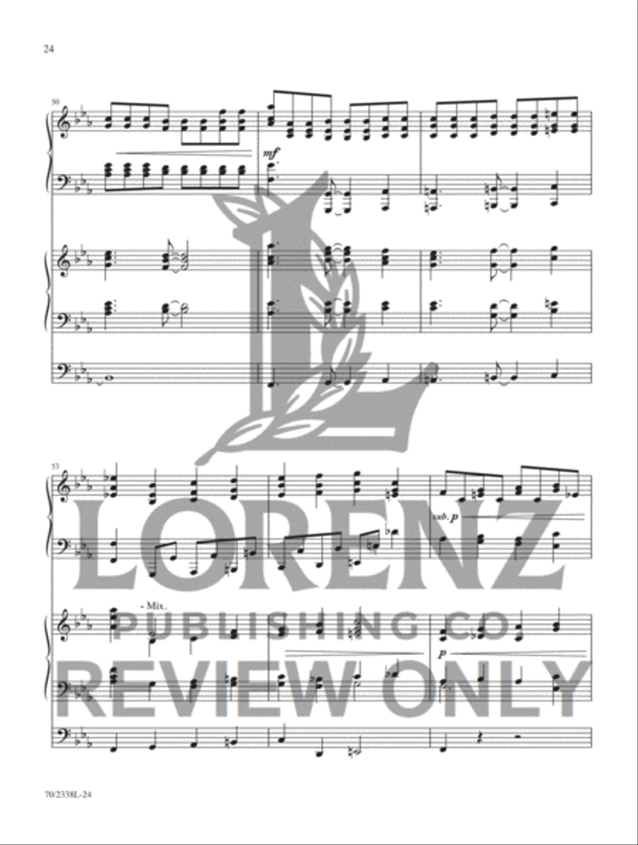 My Father's World Sacred scores gallery preview page 18