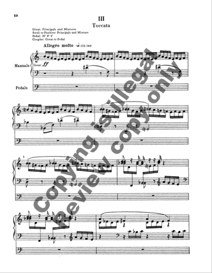 Revelations for Organ Organ Solo scores gallery preview page 5