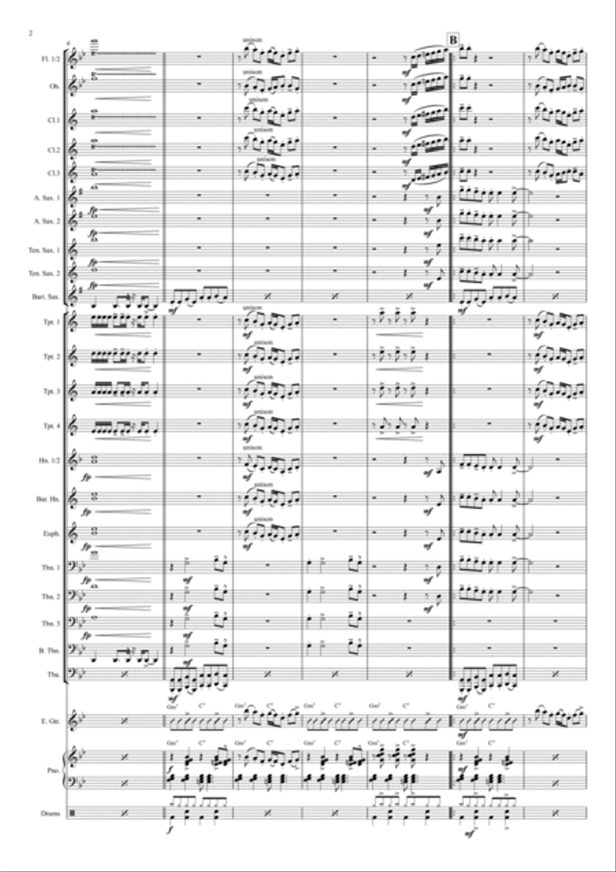 Venus Concert Band scores gallery preview page 3