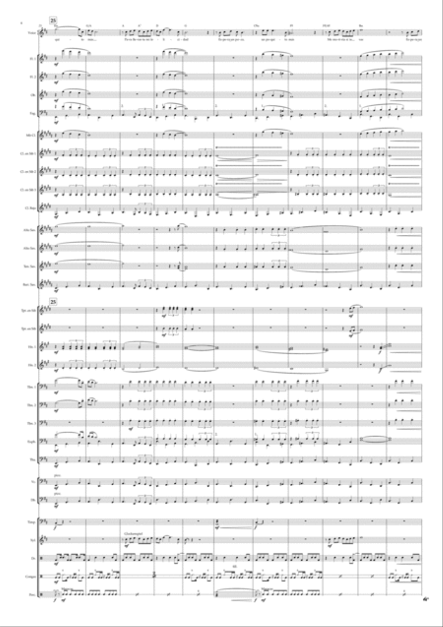 La Nave del Olvido Concert Band scores gallery preview page 4