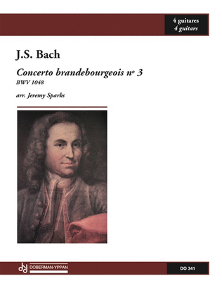 Book cover for Concerto brandebourgeois no. 3, BWV 1048