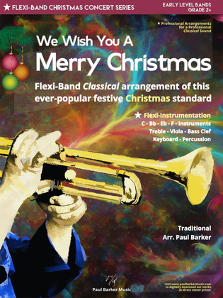 Book cover for We Wish You A Merry Christmas (Flexible Instrumentation)