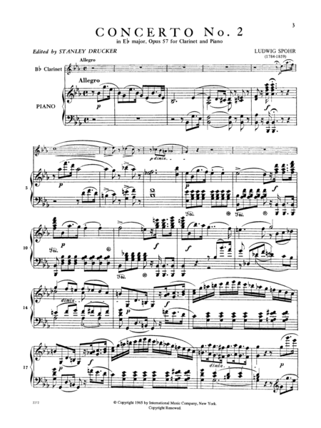 Four Concerti: No. 2 In E Flat Major, Opus 57