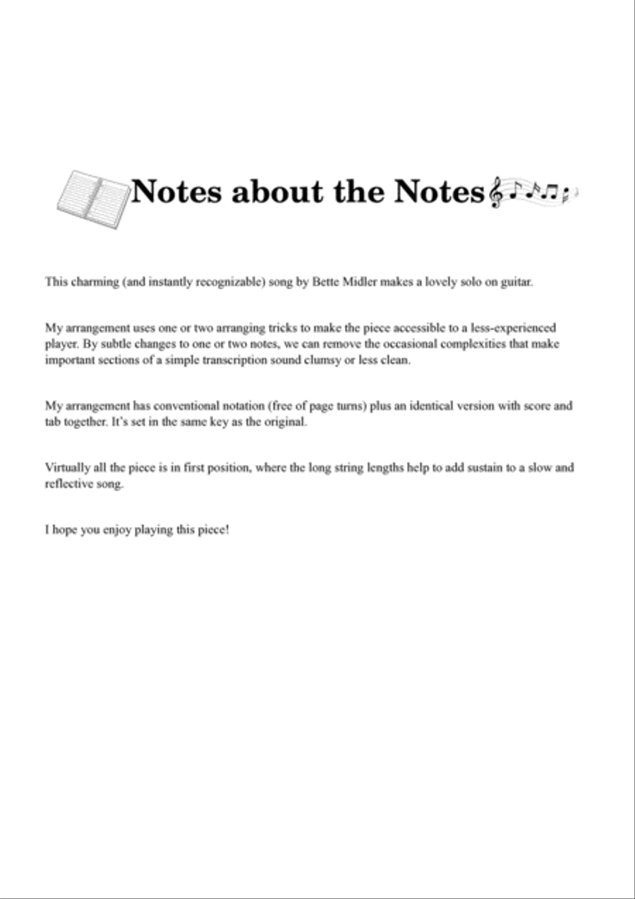 The Rose Guitar Solo scores gallery preview page 3