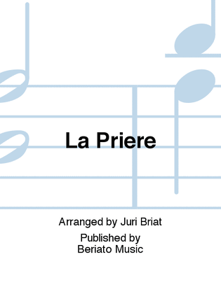 Book cover for La Prière