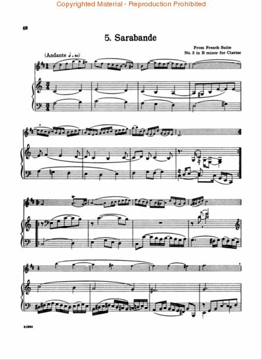 Bach for the Clarinet – Part 1 Clarinet Solo scores gallery preview page 3