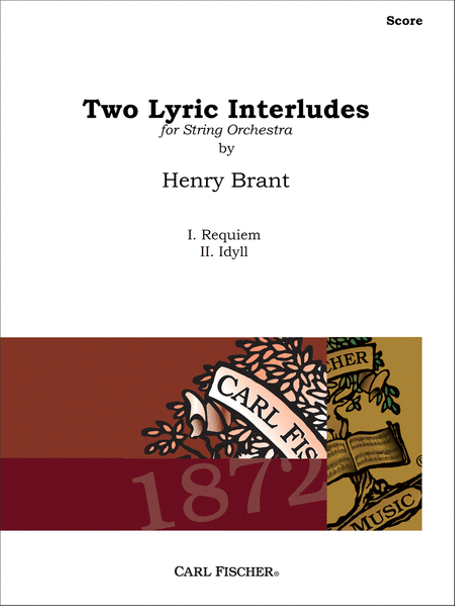 Two Lyric Interludes