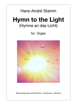 Book cover for Hymn to the Light for organ