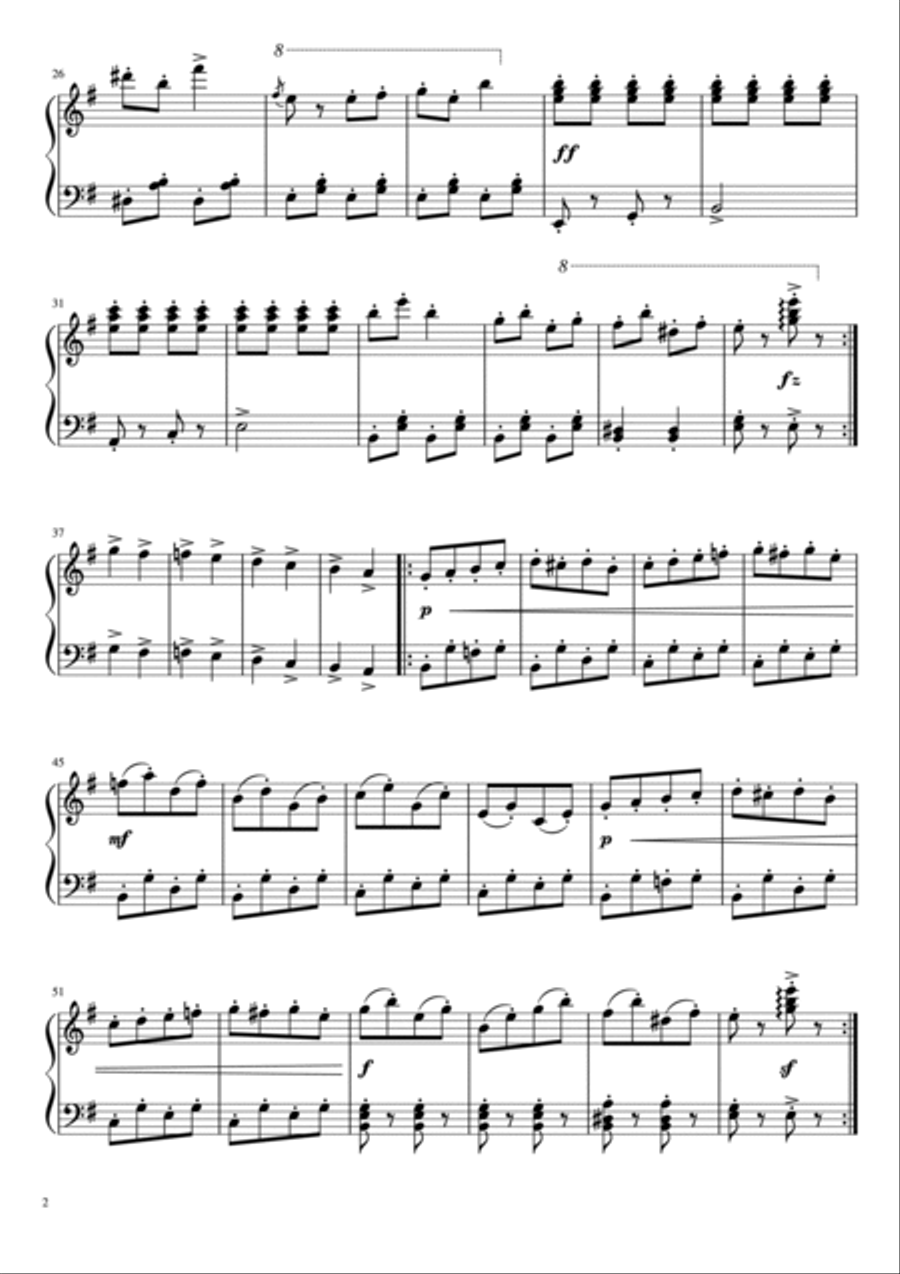 Csikos Post Piano Solo scores gallery preview page 2