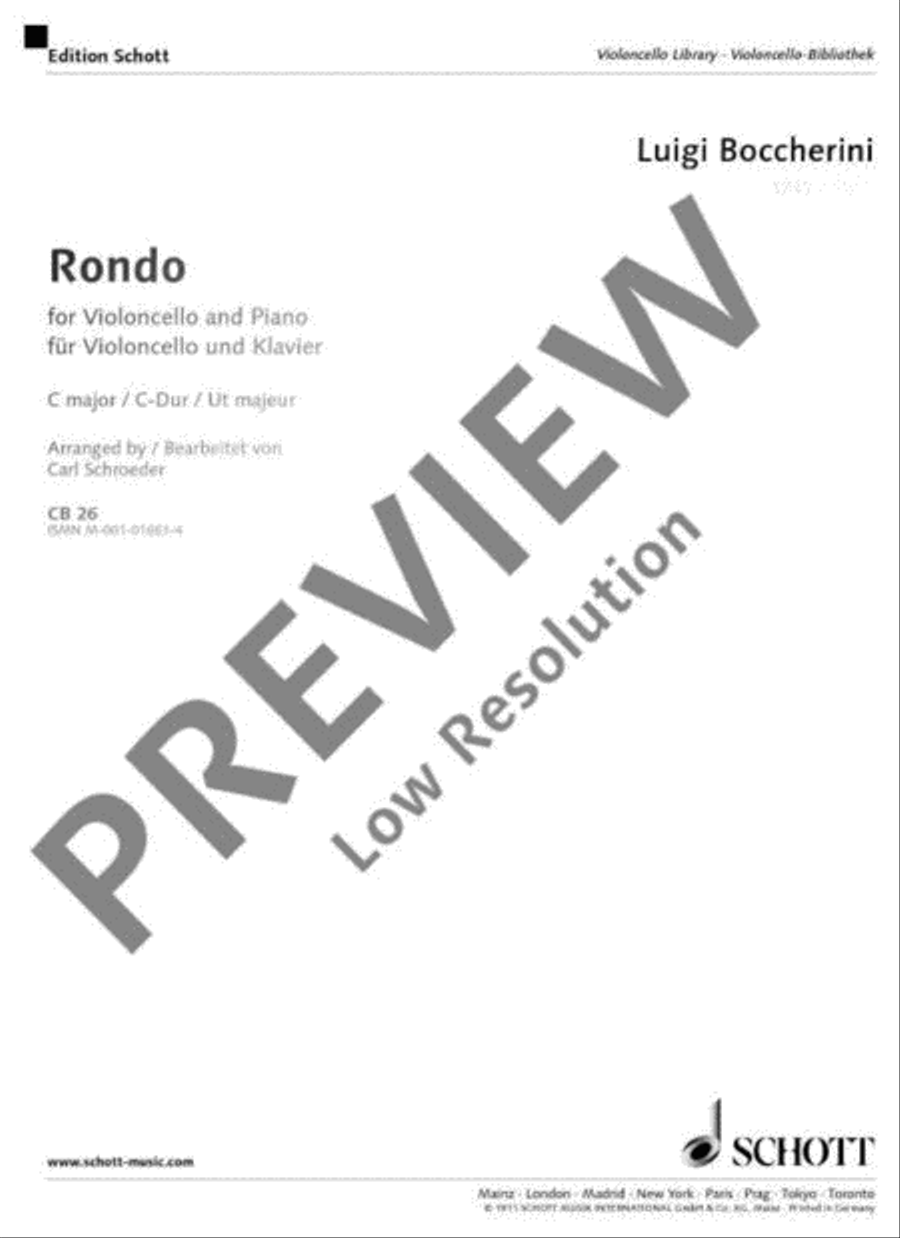 Rondo C Major Piano Accompaniment scores gallery preview page 2