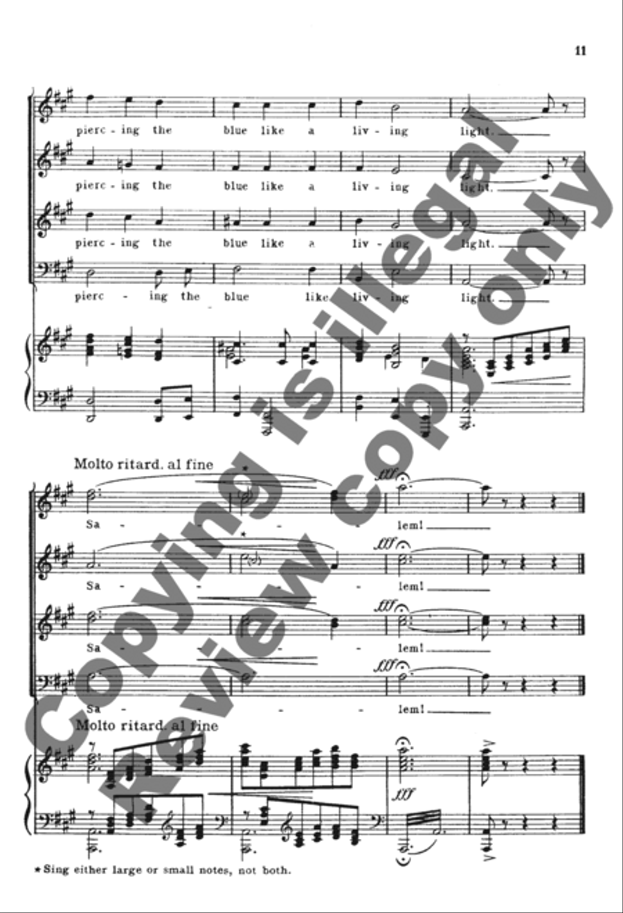 Onward, Ye Peoples! 4-Part scores gallery preview page 21