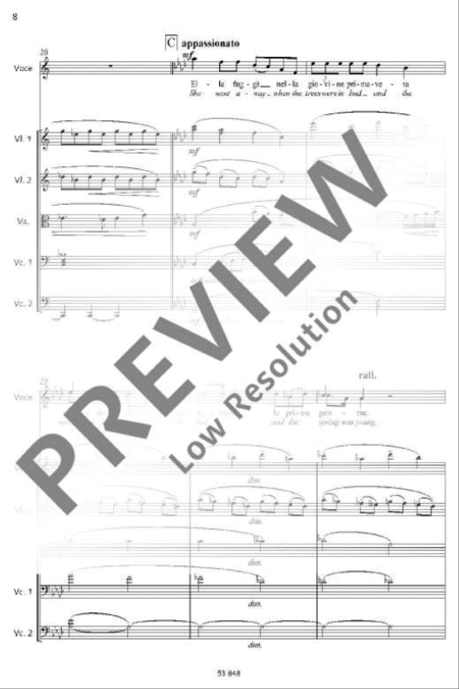 Il richiamo Cello scores gallery preview page 7