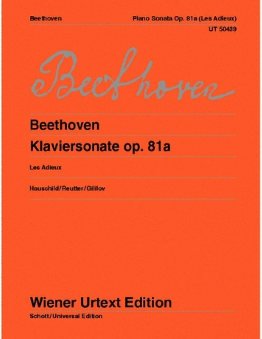Piano Sonata Op. 81a