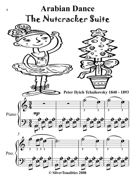 Dance of the Sugar Plum Fairy Easy Piano Collection