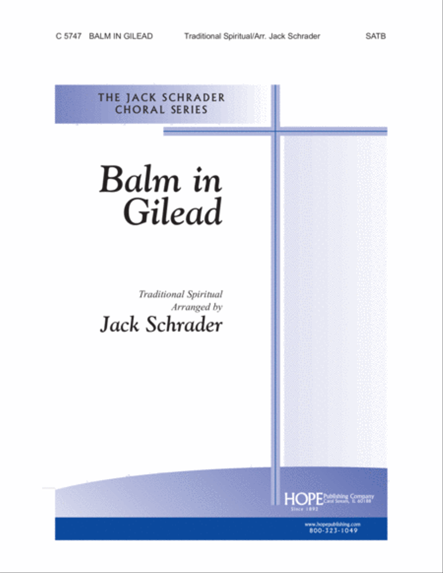 Balm in Gilead Balm in Gilead 4-Part scores gallery preview page 1