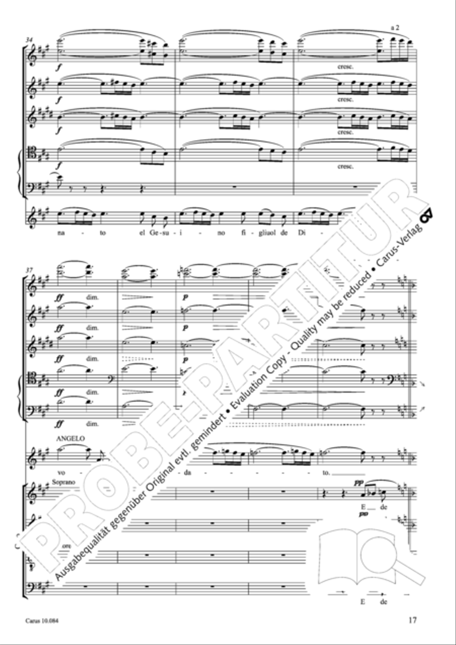 Lauda per la Nativita del Signore Divisi scores gallery preview page 18