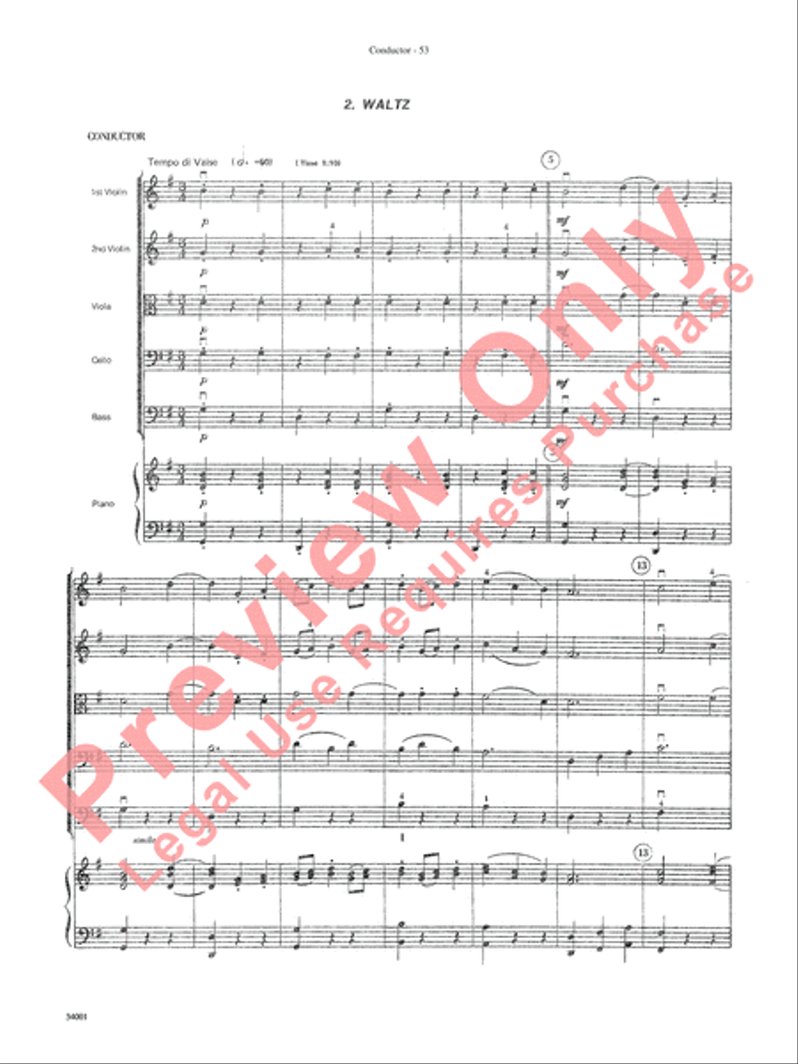 Classics from Merle Isaac String Orchestra scores gallery preview page 54