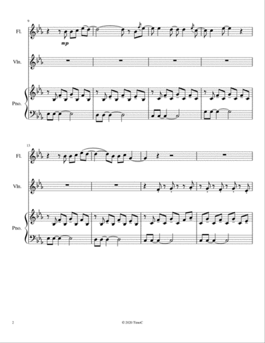 Titanium Flute scores gallery preview page 2